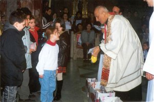 S.E. Antonio Forte, Arcivescovo di Avellino alla festa dell'Infanzia Missionaria